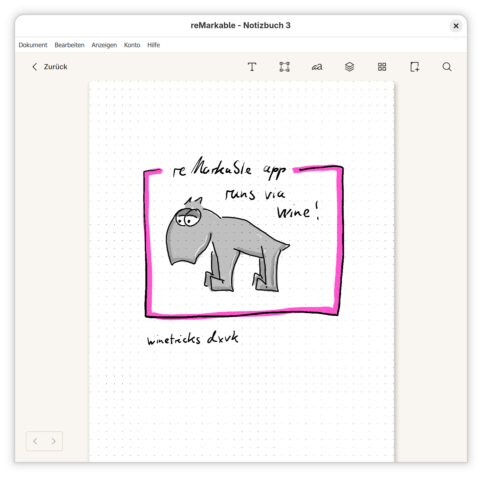 reMarkable app